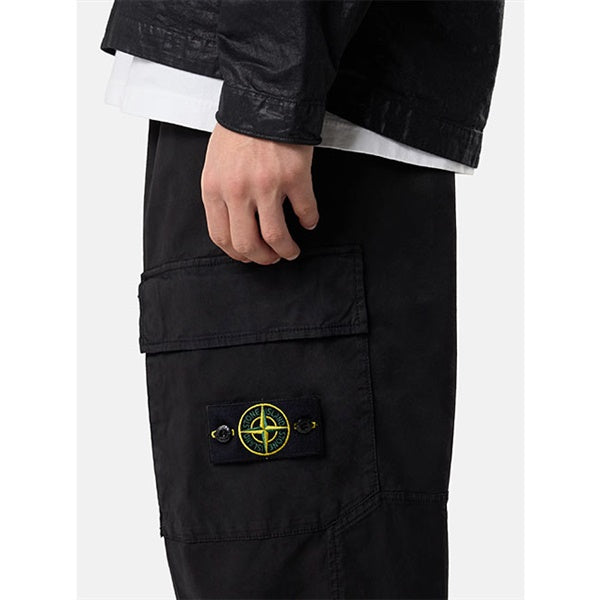 STONE ISLAND ストーンアイランド ガーメントダイ リラックスフィット カーゴパンツ 3100020