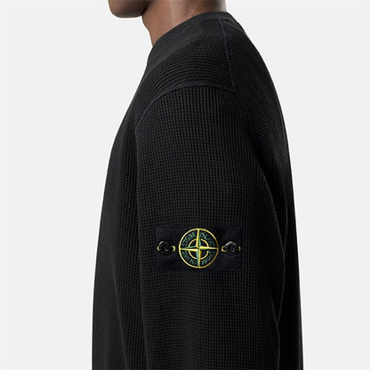 STONE ISLAND ストーンアイランド ワッフル スウェットシャツ 6100056