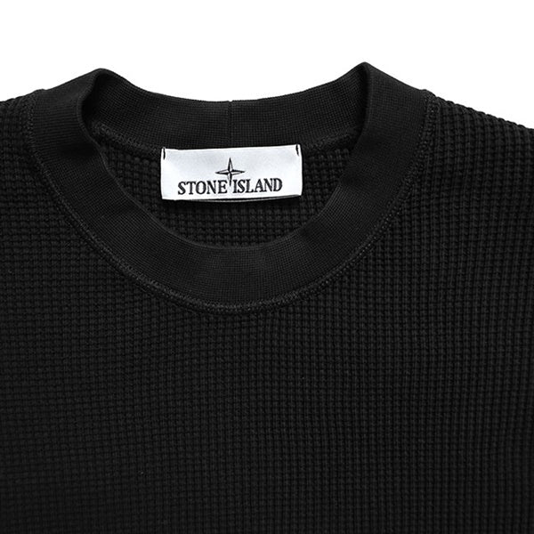 STONE ISLAND ストーンアイランド ワッフル スウェットシャツ 6100056