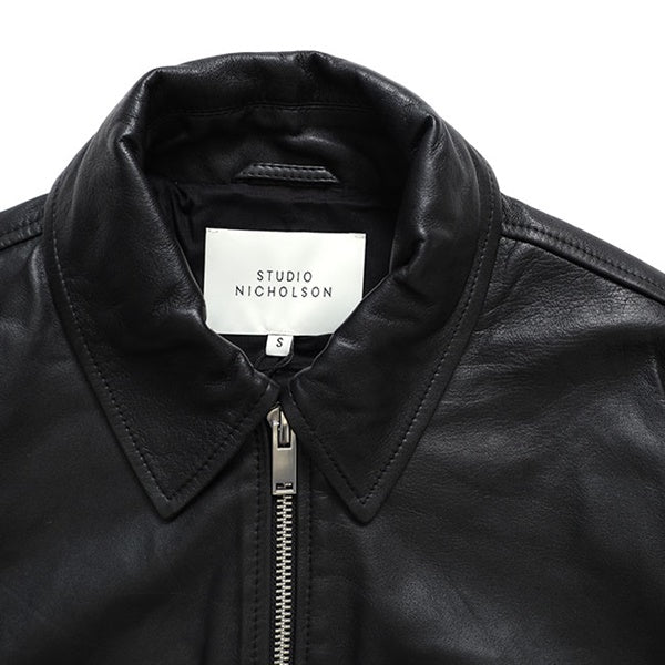 STUDIO NICHOLSON レザーアノラック size M STUDIO NICHOLSON スタジオニコルソン PISTON LEATHER JACKET
