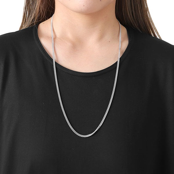 TOMWOOD トムウッド Curb Chain M -24.5 シルバー カーブチェーン