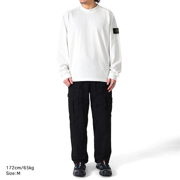STONE ISLAND ストーンアイランド オーガニックコットン スウェットTシャツ 6100030