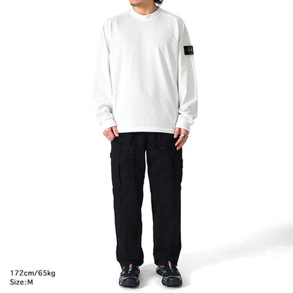 STONE ISLAND ストーンアイランド オーガニックコットン スウェットTシャツ 6100030