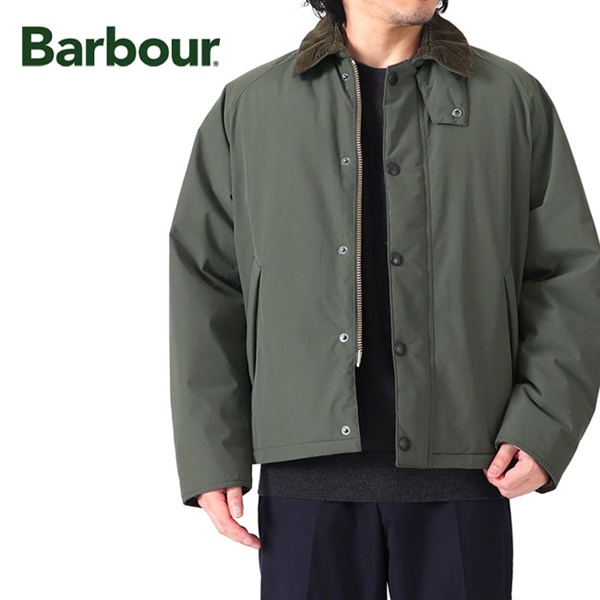[\񏤕i] Barbour ouA[ TRANSPORT PADDED CASUAL JACKET gX|[g  WPbg MCA1005