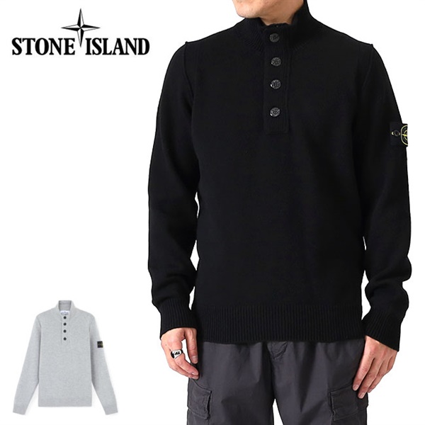 Stone Island Xg[ACh MAGLIA n[t{^ X^hJ[ vI[o[Z[^[ 8115540A3